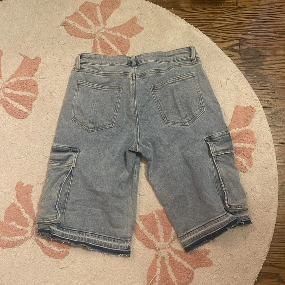 Cargo Denim Jorts